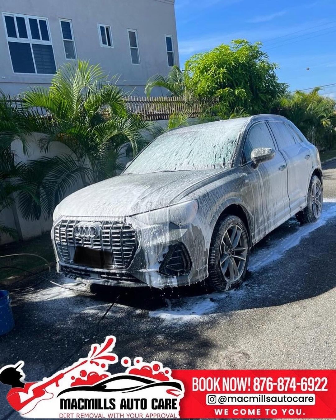 carwashed audi